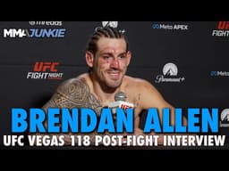Brendan Allen wants title shot: Shahbazyan 'a better version' of Sean Strickland | UFC Vegas 118