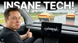Tesla Cybercab Robotaxi Tech Just Changed... INSANE!