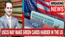 USCIS MAY MAKE GREEN CARDS HARDER INSIDE THE US | MAJOR IMMIGRATION POLICY SHIFT EXPLAINED