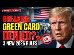 Traveling Abroad on Green Card? 3 new 2026 Rules Could Deny You Entry