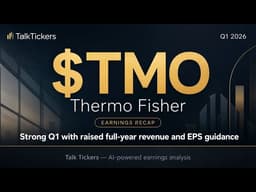 Thermo Fisher Q1 2026 Earnings: Strong Growth & AI Innovations Unveiled