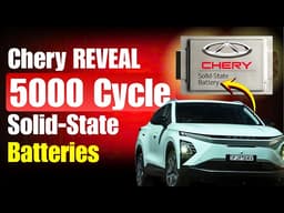 Chery reveals solid-state battery tech rated for OVER 1500km of Range!