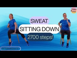 Chair Cardio at 140 BPM 🔥 Fun & Fast-Paced Seated Workout
