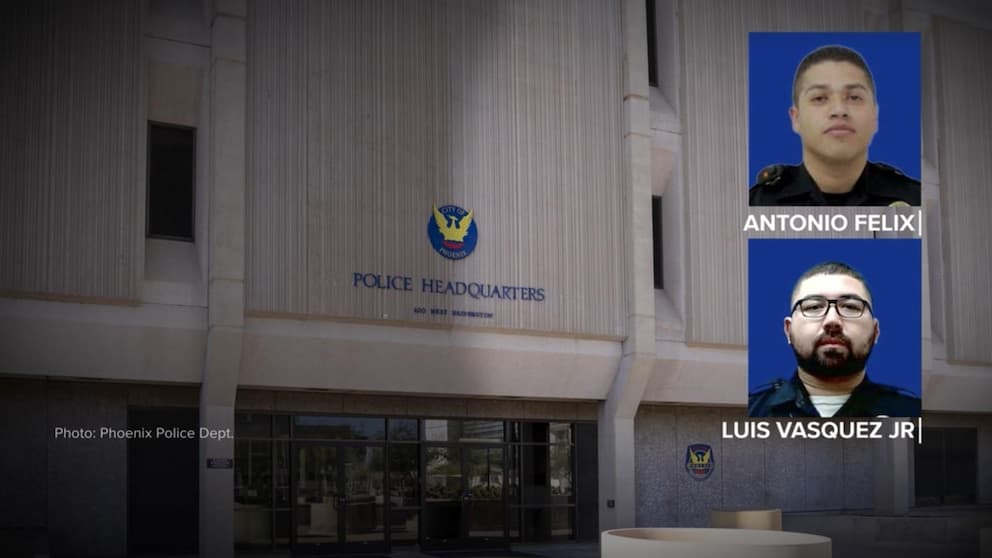 Video 2 Phoenix police officers arrested and fired after an ...