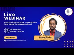 Live Webinar: Amazon RDS Security – Strengthen Your Cloud Database Defense