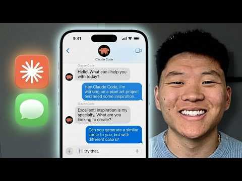 Claude Code + iMessage is Finally Here. · AI Automation Society