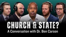 We asked Dr. Ben Carson about separation of church and state.