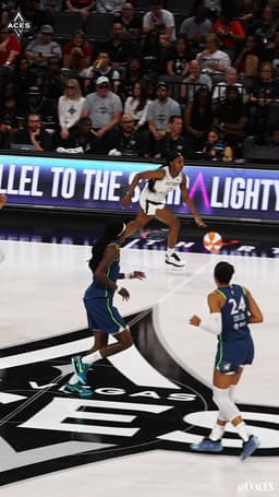 @LVAces: JACK SAID "TOO SMALL" 😤🗣️

@JackieYoung3 // #ALLINLV https://t.co/3elJDNqsez