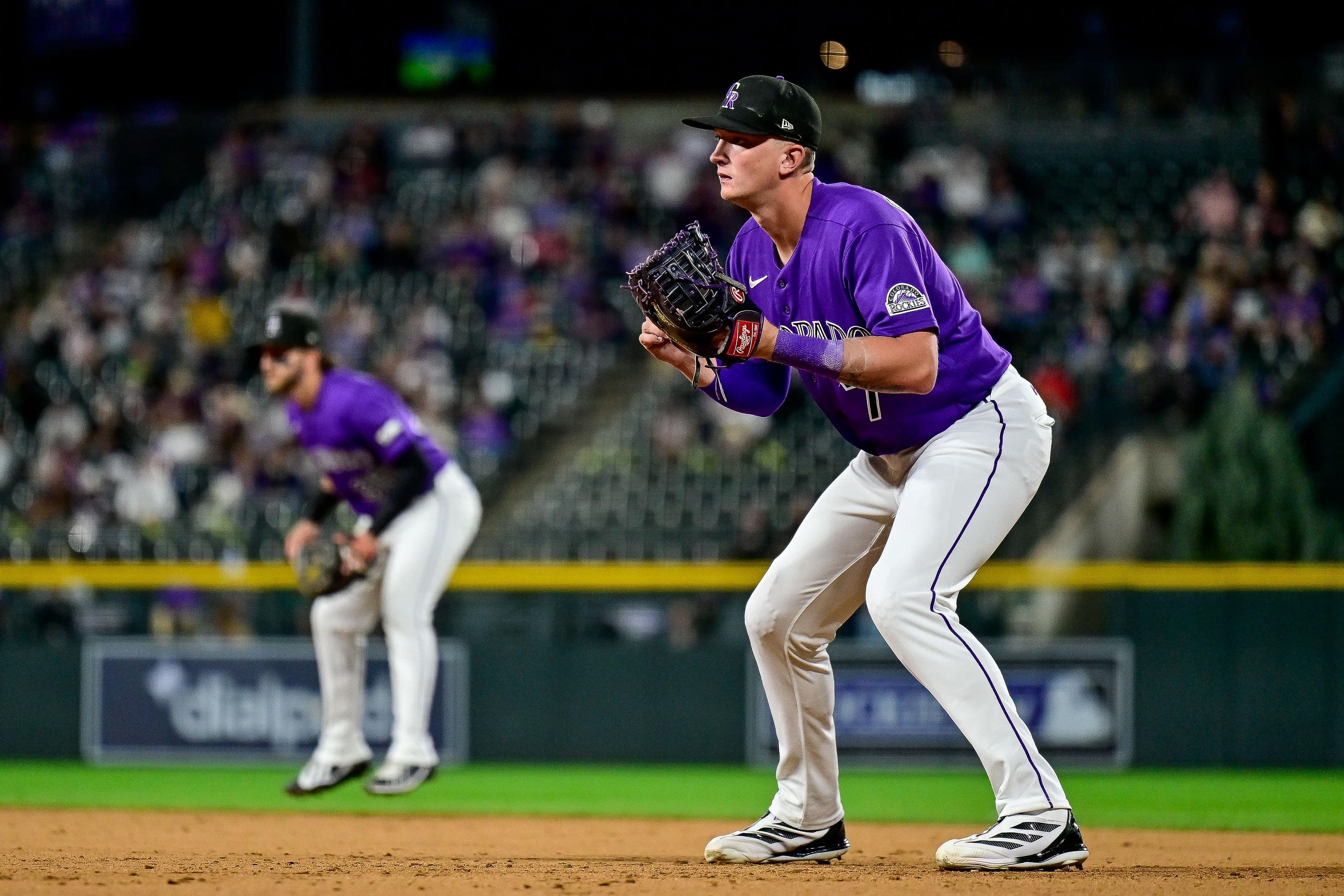 What TJ Rumfield's defense brings to the Rockies