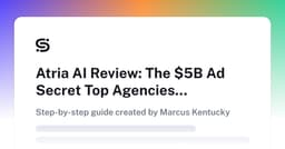 Atria AI Review: The $5B Ad Secret Top Agencies Don't ...