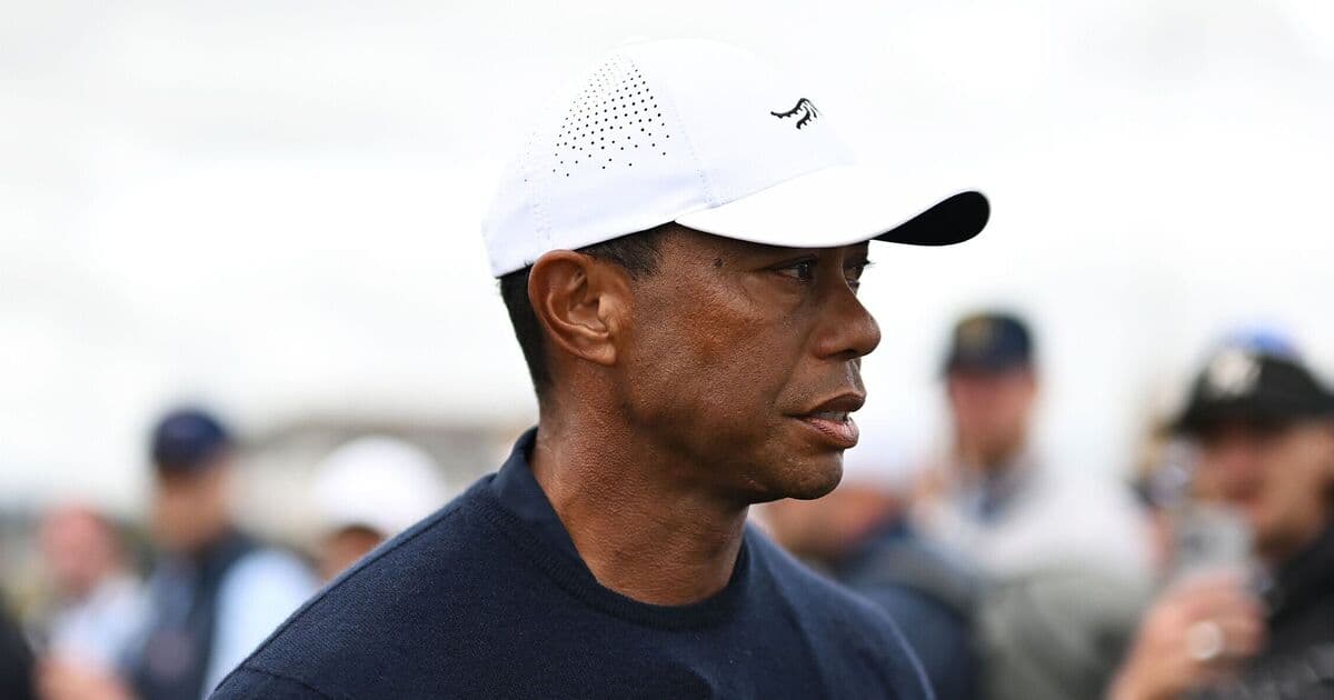 Tiger Woods' hilarious three-word reaction when The Open ...