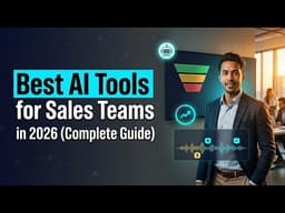 Best AI Tools for Sales Teams in 2026 (Sales Leader Guide)