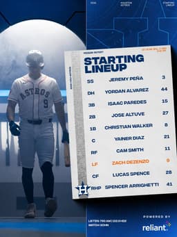 @astros: Bounce back. 

⚾️: 3:10 PM
🏟️: Closed
📺: @SpaceCityHN
🎙️: @SportsTalk790 | Spanish: 102.9 HD2

#Chas...
