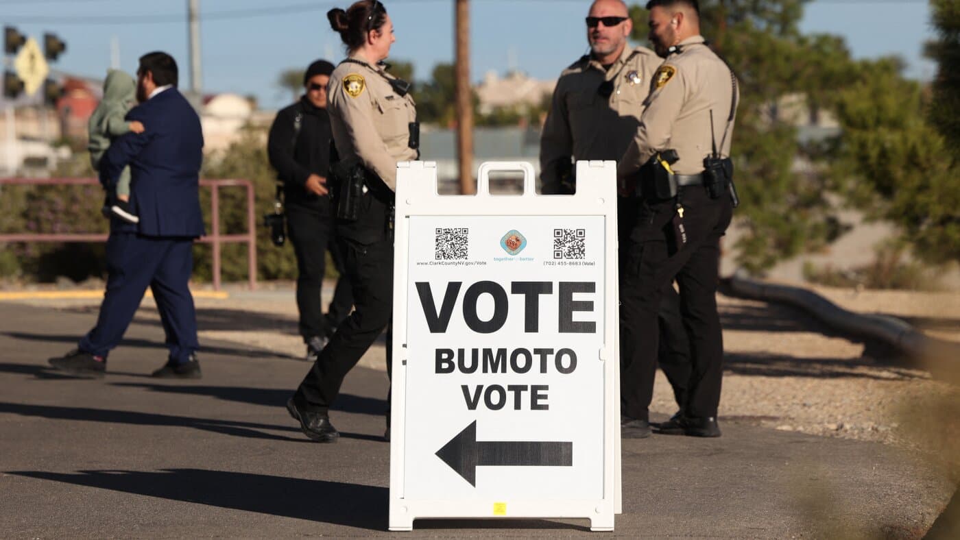 As American elections become more tense, officials are turning to local police