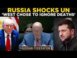 WORLD NEWS LIVE: ‘NO MORE TALKS’ — Moscow Challenges the West at UN Security Council | Putin