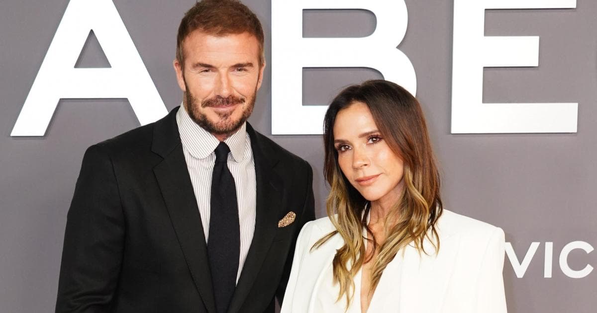 David Beckham and wife Victoria claim victory