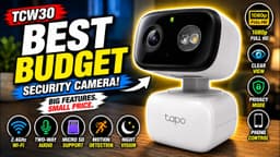 TP-Link Tapo TCW30 Indoor/Outdoor HD Security Camera DEMO Review | Smart Home Camera Tested