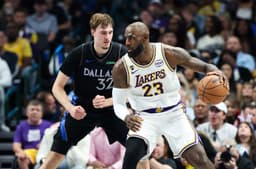 LeBron James reacts to Cooper Flagg's historic performance in Lakers-Mavericks