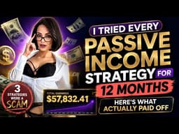 I Tried Every Passive Income Strategy for 12 Months — Here's What Actually Paid Off