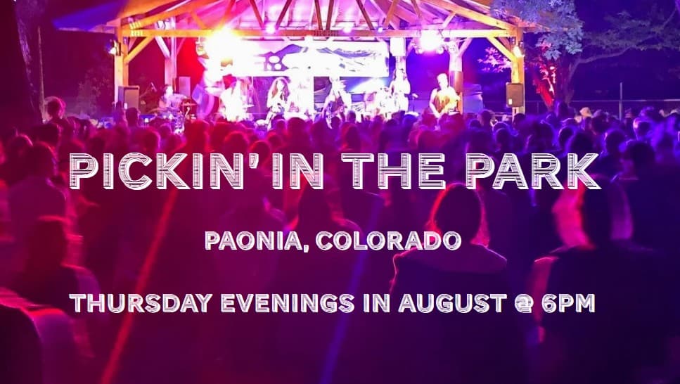 Pickin' in the Park Paonia- Pickin' Productions 2026