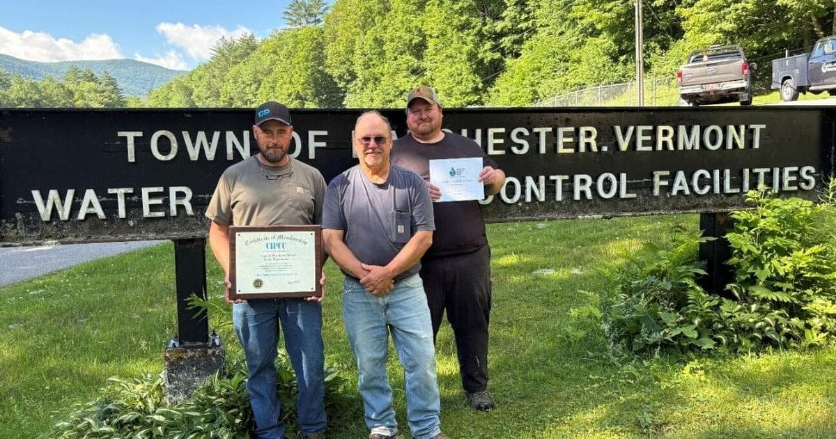 Manchester's drinking water named best in Vermont
