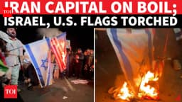'DEATH TO AMERICA': Iranians Burn Israel & U.S. Flags In Tehran; Declare 'WAR NOT OVER YET' | WATCH