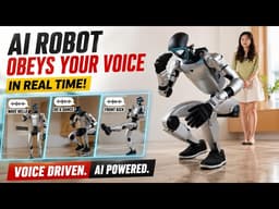 Unitree G1 Humanoid Robot Responds to Voice Commands in Real Time