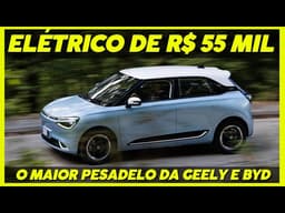 BYD E GEELY EM CHOQUE! Conheça o Box, o elétrico de R$ 55 mil que quer o topo do mercado brasileiro!