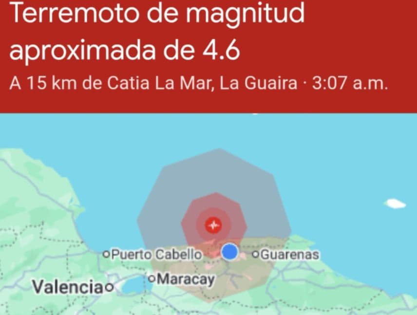 Google volvió a enviar su alerta sísmica