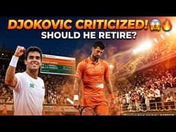 🎾 Djokovic Under Fire After French Open Shock Exit 😱 Stay Home If You Can’t Handle Heat Controversy 