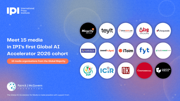 Meet 15 media in IPI’s first Global AI Accelerator 2026 cohort – ipi.media