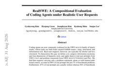 RealSWE: A Compositional Evaluation of Coding Agents under Realistic User Requests