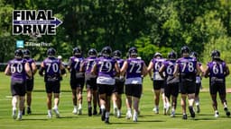 @Ravens: Five reasons to be excited about the Ravens offensive line in 2026. Head Coach Jesse Minter covers t...
