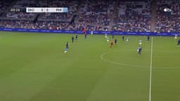 @MLS: Quinn Sullivan rabona assist.

Milan Iloski game-tying goal.

Incredible scenes in KC. 3-3!

📺 Apple...