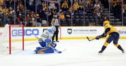 Blues end road trip with 5-2 loss to Predators