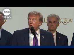 President Trump says he's postponing strikes on Iran in hopes of deal