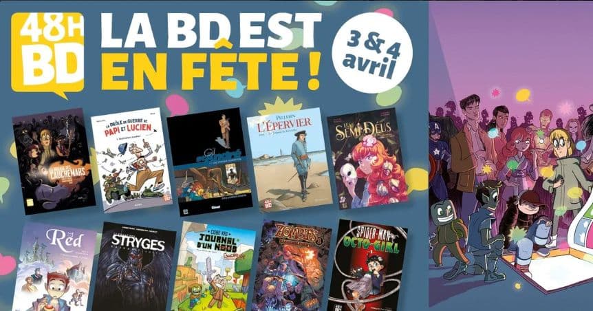 Découvrez la sélection des 10 titres BD & mangas des 48H BD 2026 - ICI