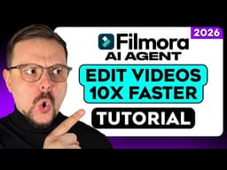 How to Edit Video 10x Faster Using AI Agent (2026 Tutorial)