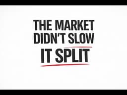 The Housing Market Isn’t Slowing… It’s Splitting (Here’s Proof)