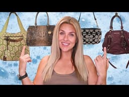 Cleaning 50 Thrifted Purses FAST- Part 2 #thrifted #vintagepurse