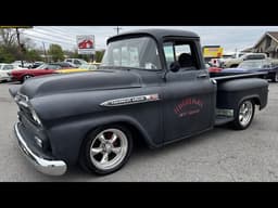 1959 Chevrolet 3100 Apache Test Drive MAPLE MOTORS Sold Fast $25,900 #3467