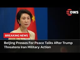 FULL STATEMENT: China Urges Immediate Halt To Middle East War After Trump Threat On Iran | AC14