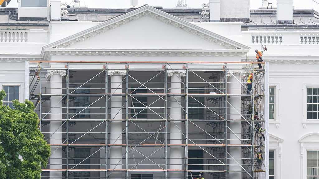 White House upgrades North Portico for security