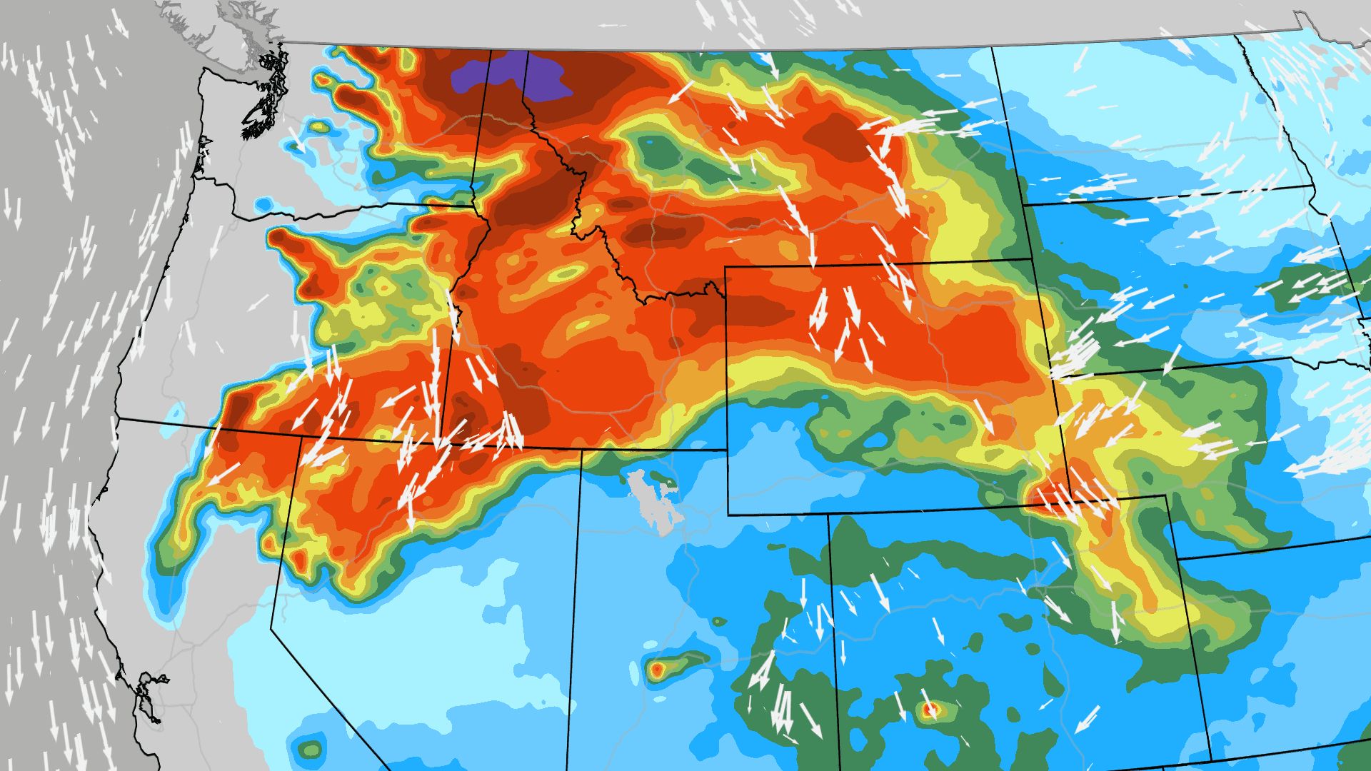 Wildfire smoke maps tracker: Air quality, current fires, smoke forecast and more