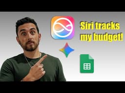 I Built a Free Budget Tracker Using Siri & AI (Full Tutorial)
