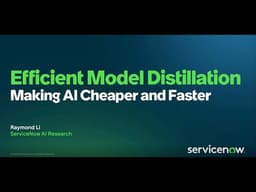 Making AI Cheaper and Faster: Efficient Model Distillation