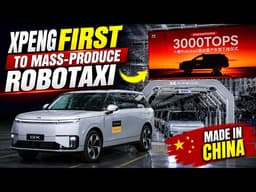 XPENG Just Built China’s First Mass-Produced Robotaxi