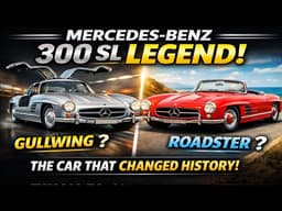 Mercedes-Benz 300 SL Review | The Gullwing Legend That Changed Automotive History