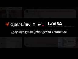 🦞 OpenClaw × LaViRA: First Natural Language Mobile Manipulation — Navigate, Grasp & Deliver