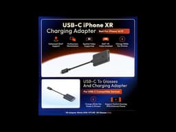 VITURE Luma Pro XR Glasses Bundle with USB-C XR Adapter for iPhone Multi-Screen Spatial Video